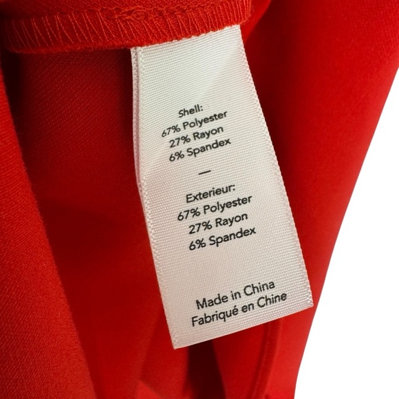 LIKELY Women's Racerback Fit and Flare Moore Mini Dress Red Size 0 - Picture 8 of 11